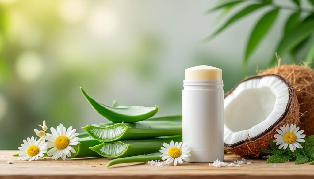 découvrez notre déodorant naturel efficace offrant une protection longue durée sans aluminium, pour une fraîcheur optimale tout au long de la journée en respectant votre peau.