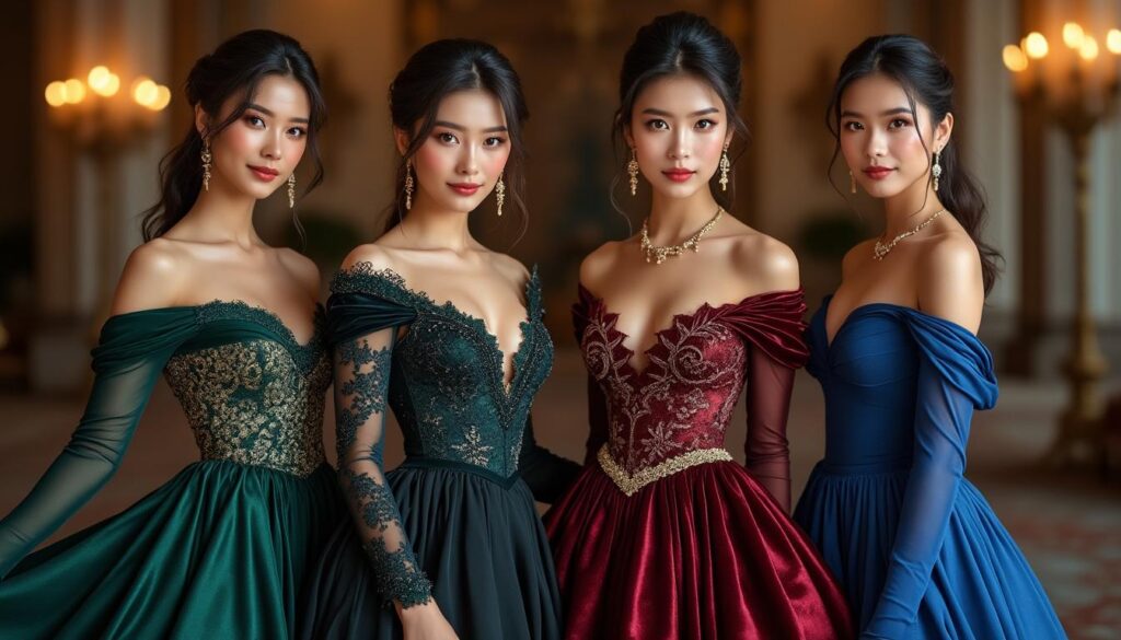 découvrez notre collection de robes de princesses adultes élégantes, parfaites pour les bals et soirées chics. alliez style et raffinement pour une allure royale et sophistiquée.