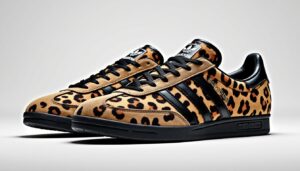 découvrez les adidas samba leopard, des baskets au style unique et rétro, parfaites pour un look tendance et audacieux.