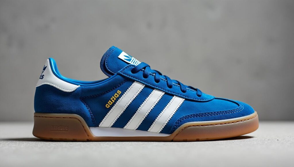 découvrez les adidas spezial bleu, des baskets rétro alliant confort et style pour un look tendance et décontracté.