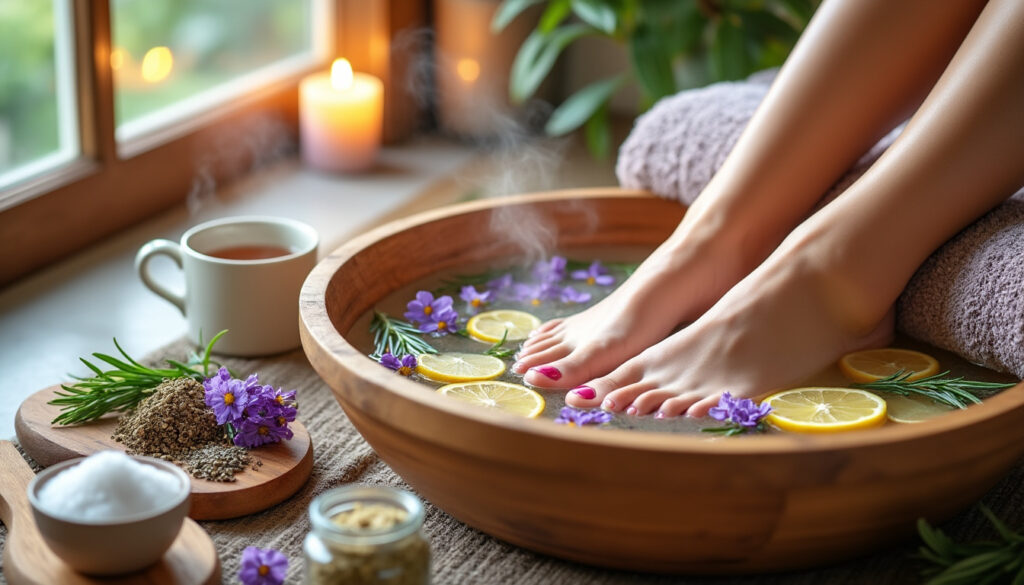 découvrez les bienfaits du bain de pied et des recettes faciles pour vous relaxer et prendre soin de vos pieds au quotidien.