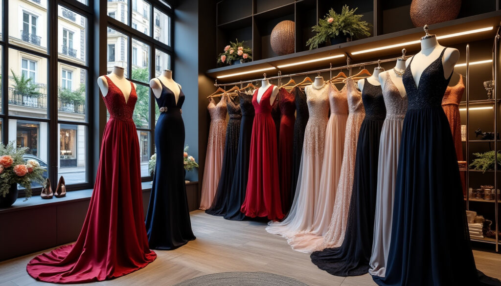 découvrez les meilleures boutiques de lyon pour trouver des robes de soirée élégantes. explorez une sélection raffinée de modèles parfaits pour vos événements spéciaux.