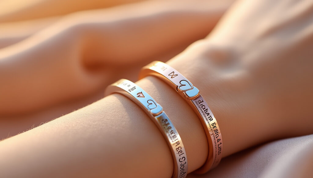 découvrez nos bracelets couple, des bijoux symboles d'amour et de complicité, parfaits pour exprimer votre lien unique et renforcer votre relation.