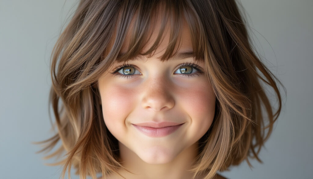 découvrez notre sélection de coupes de cheveux dégradées modernes et faciles à porter pour les filles de 10 ans, alliant style et praticité au quotidien.