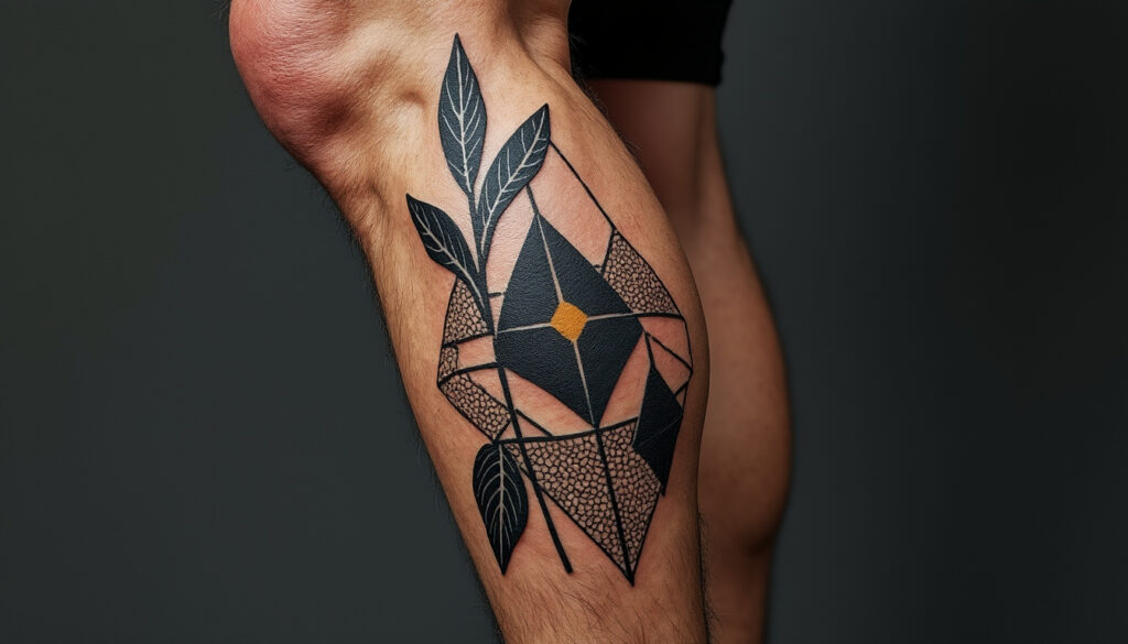 découvrez des idées stylées et des inspirations tendances pour un tatouage homme mollet, alliant design moderne et originalité pour affirmer votre style.