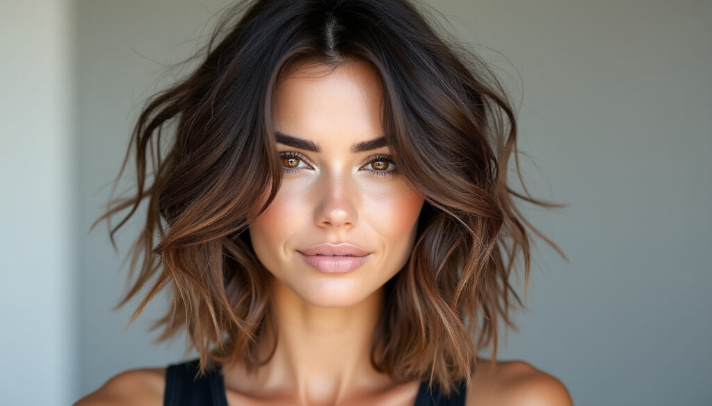 découvrez la coupe shaggy mi-longue, le style tendance qui apporte du volume naturel et une allure moderne à votre coiffure.