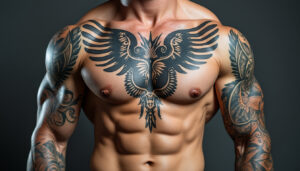 découvrez des idées et styles de tatouages pour torse homme afin de choisir le motif parfait qui sublimera votre poitrine avec succès.